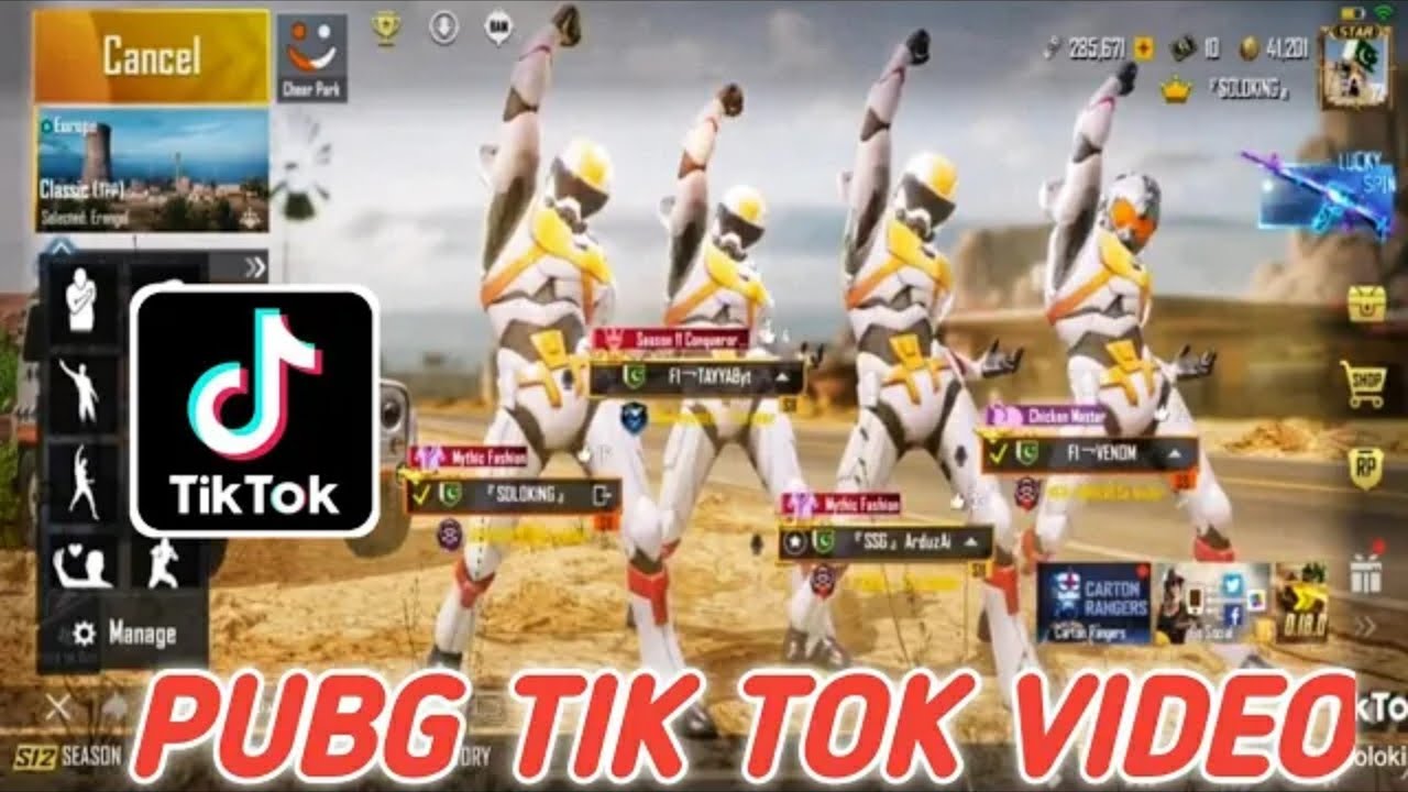 PUBG MOBILE TIKTOK FUNNY AND EPIC MOMENTS | PART 27 - YouTube