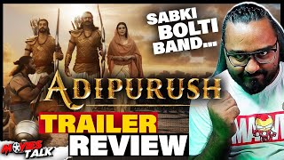 Adipurush - Trailer Hindi REVIEW | Sabki Bolti Band... | Prabhas | Saif Ali Khan   Kriti Sanon