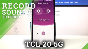 How to Record Sounds in TCL 20 5G – Use Voice Recorder