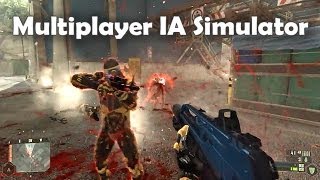 Crysis - "Multiplayer IA Simulator" - Testing video