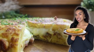 The Ultimate Spanish Omelette! 5 Ingredient Quick & Easy Dinner by Lola Jay, Yum!  201 views 2 months ago 4 minutes, 45 seconds