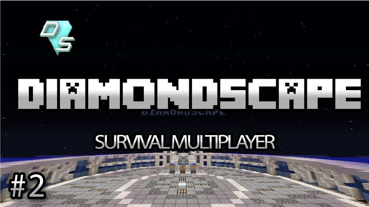Diamondscape SMP: S2E02 - Helping out at spawn, feat burningtramps and Ozzieqq.