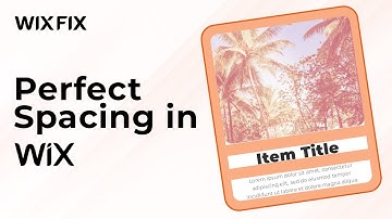 Wix Trick: Perfect Spacing | Wix Fix