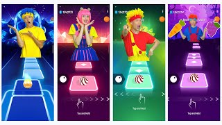 Yummy Fruits & Vegetables D Billions | Tiles Hop EDM Rush Megaremix screenshot 1