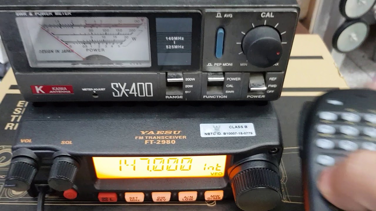 ความแรง yeasu FT2980