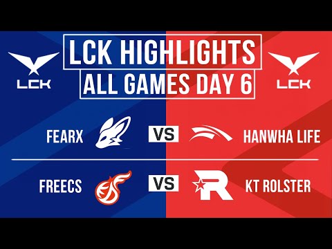 LCK Highlights ALL GAMES Day 6 | LCK Spring 2024