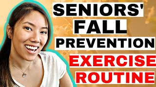 SENIORS' FALL PREVENTION EXERCISE ROUTINE (7 Easy Standing Leg Exercises)