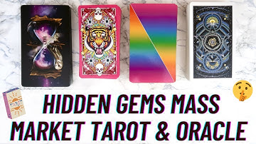 Underrated Decks! Mass market tarot & oracle decks you need to know about🤫 (ep.4)