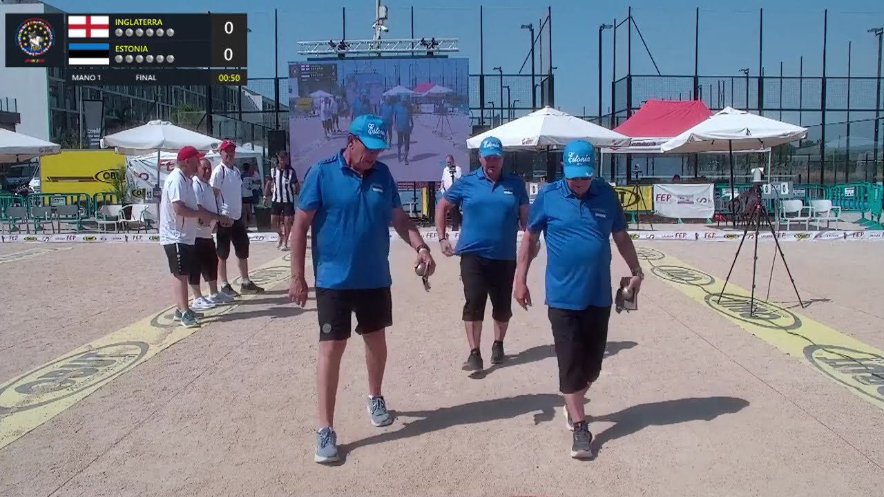 Miniature : Inglaterra vs Estonia - Final Copa Naciones Veteranos 2025