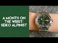 A month on the wrist review  is the reference spb121j1 the best alpinist