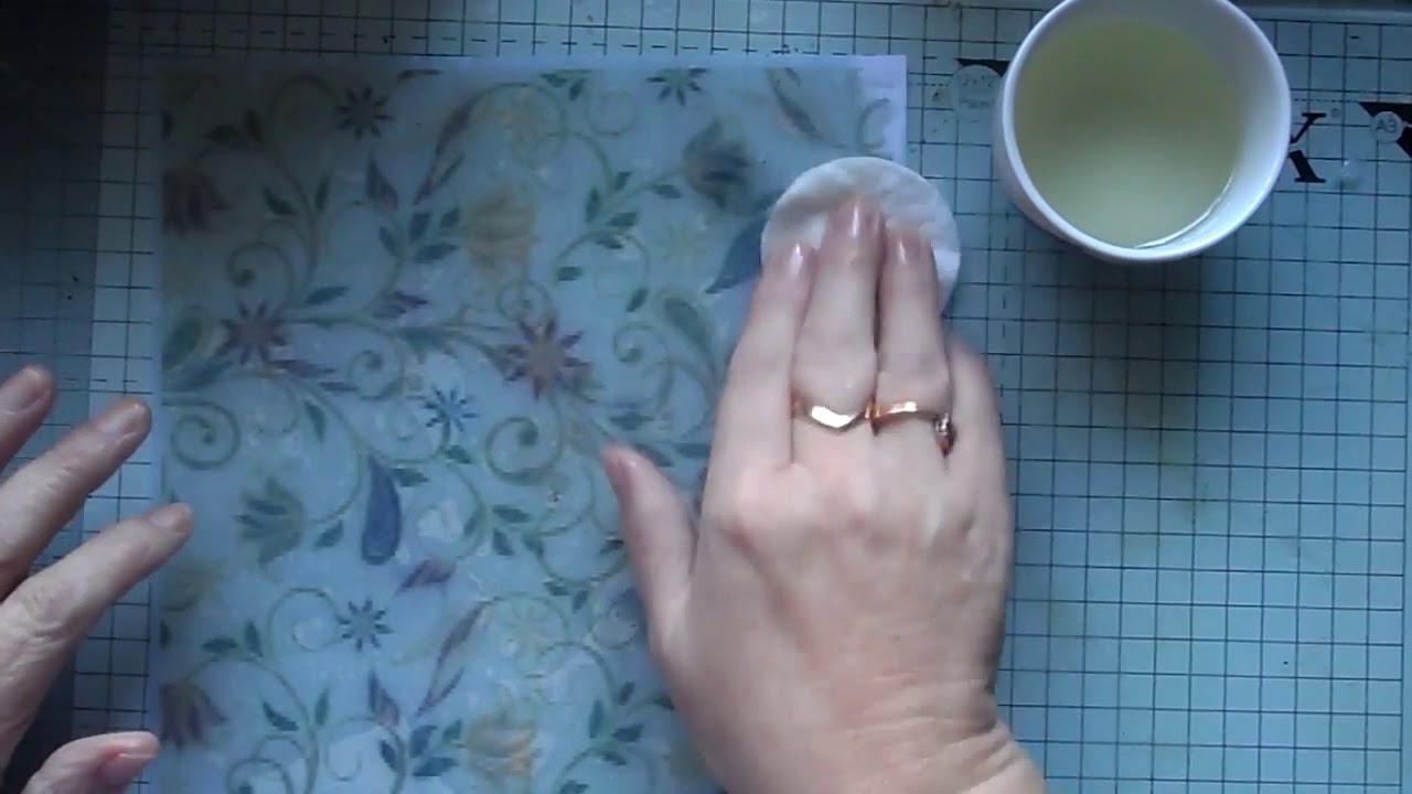 Making my Vellum Type Paper for Junk Journals YouTube