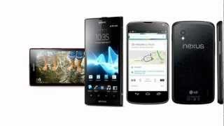 Sony Xperia ion HSPA & LG Nexus 4 E960, full differences