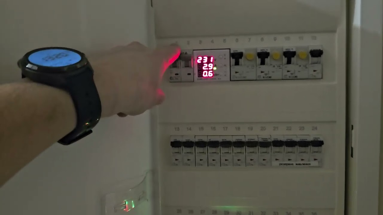 Підключення зарядної станції до щитка через авр 