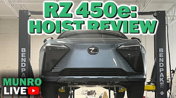 The RZ 450e, the first Lexus with a dedicated BEV e-TNGA platform.