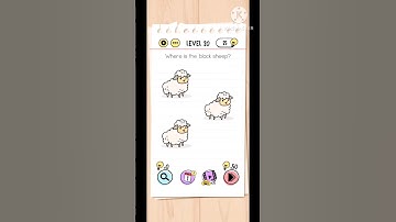 Where is the black sheep? Brain Test Level 20 | #shorts