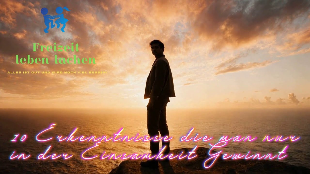 10 Erkenntnisse die man nur in der Einsamkeit gewinnt
