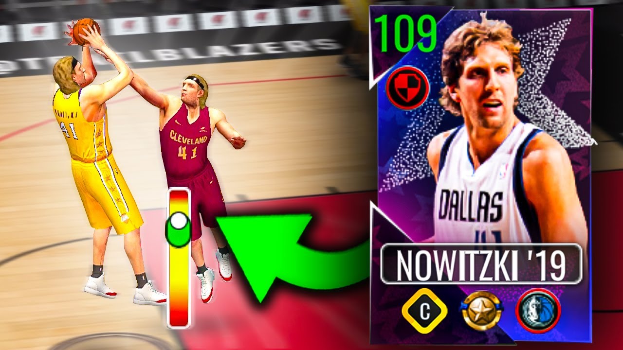 109 OVR Dirk Nowitzki Is A BEAST In NBA Live Mobile Season 7!