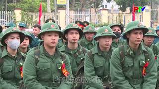 Lễ Giao nhận quân huyện Thanh Sơn