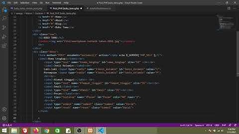 SI AMATIR BELAJAR CODING!!!! MEMBUAT WEB DENGAN HTML, CSS, JAVASCRIPT, DAN PHP