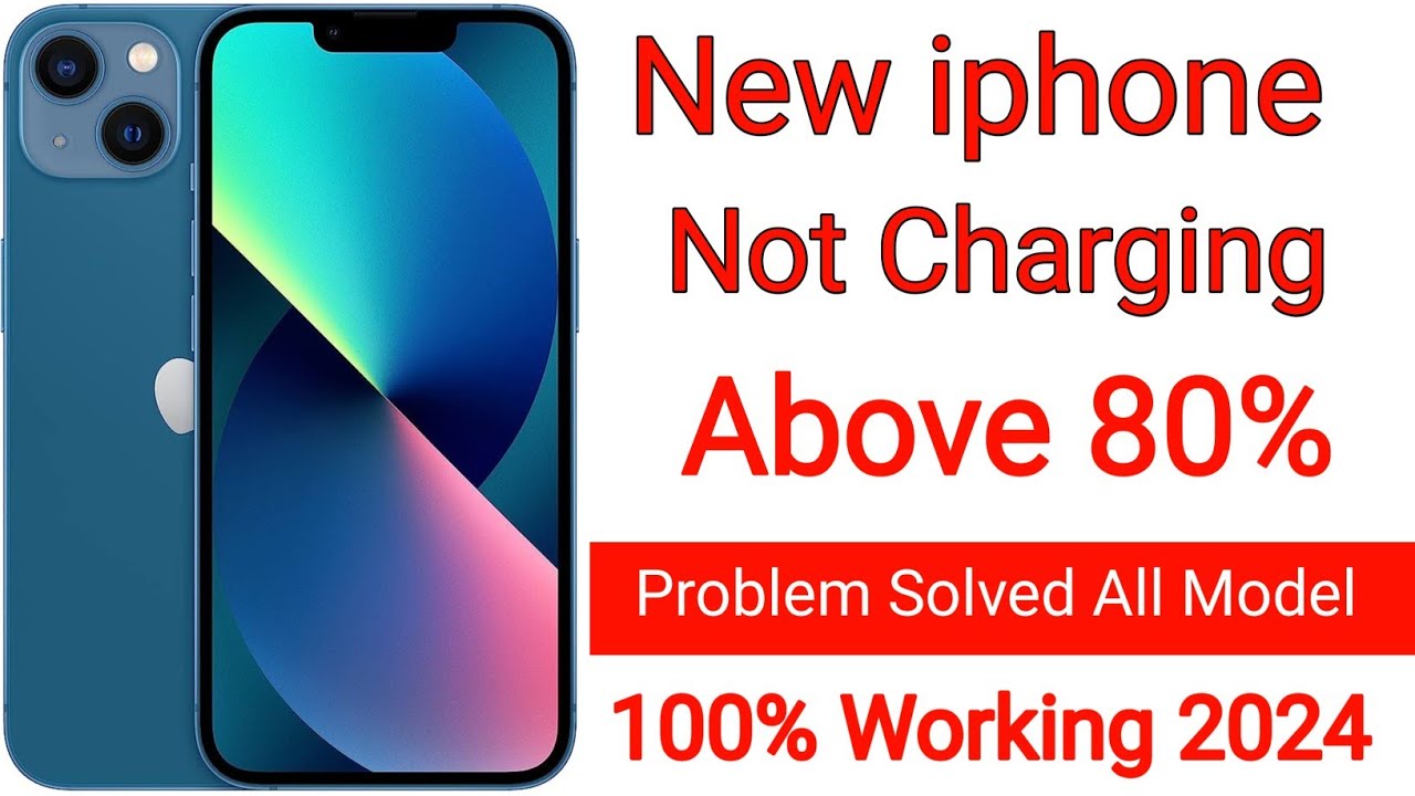 iPhone not charging above 80 Percent - YouTube