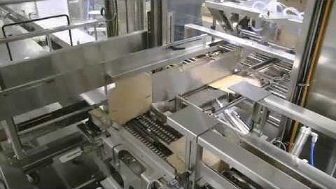 High Speed Wrap Around Case Packer Video