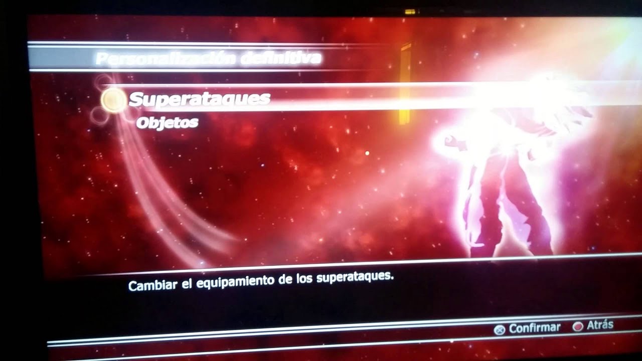 Cambiar poder maximo a goku en Raging Blast 2 - YouTube