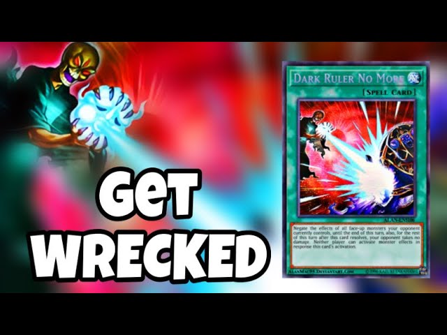 Top DECK DARK RULER NO MORE... IM SIMPLY TOO GOOD at YUGIOH!!! THIS CARD IS  GOATED..