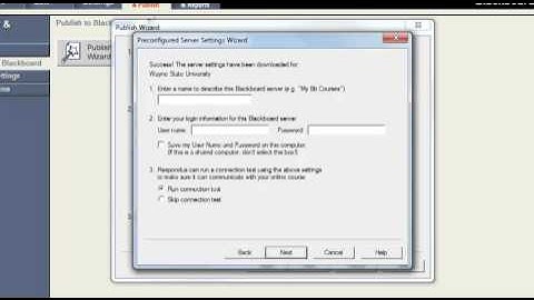 Blackboard 9.1.13: Upload Test, Survey, or Pool to Blackboard using Respondus