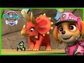 PAW Patrol stop the Runaway Triceratops +More Cartoons for kids