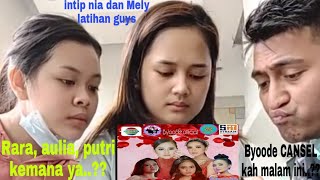 MELI NIA DAN CAHU LATIHAN RARA PUTRI DAN AULIA KEMANA NIE CANSEL KAH..?? MELI GA MAU DI CANSEL GUYS