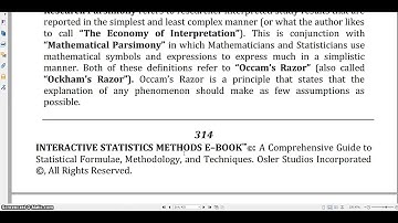 Interactive Statistics Methods: Chapter 10 Part One Video
