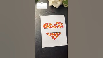 What’s your name comment below #shortsfeed #name #nameinitials #shorts#watercolor#creative#short#lv