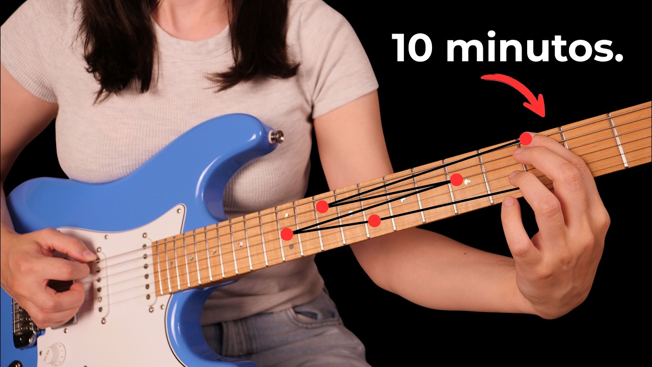 Practica esto todos los días para memorizar el diapasón