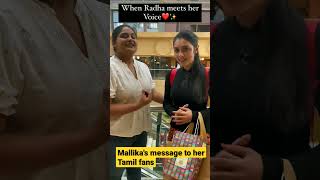 Mallika Singh meets her voice and what she says to her fans?
