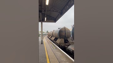 GBRF 73141 with 73107 on the back making a toneful departure from Clapham Junction hauling an RHTT
