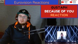 Belgium In Eurovision 2023 / Gustaph - Because of You (Reaction)