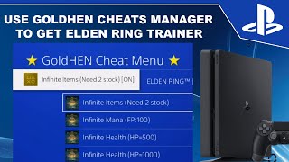 How to Get Elden Ring Trainer on PS4 Jailbreak 9.00 or lower screenshot 3