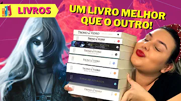 Quantos livros tem a série O Trono de Vidro?