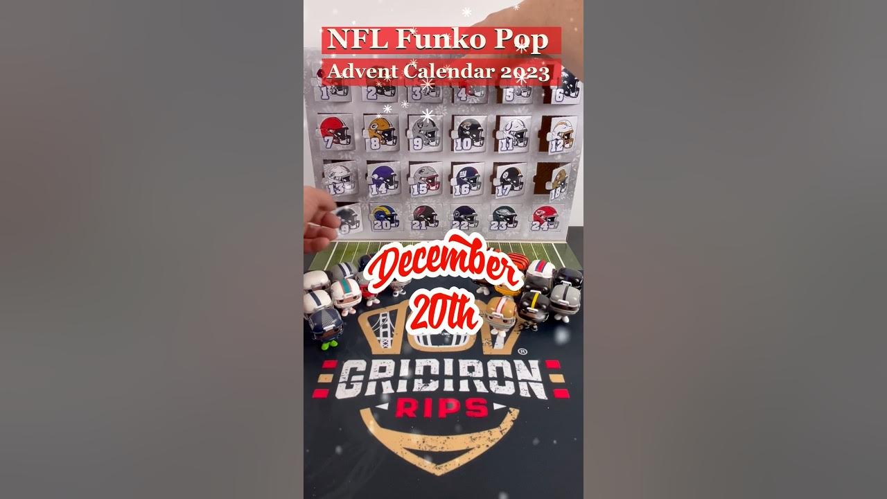 DAY 20 🏈 NFL FUNKO POP Advent Calendar 🎄🎁 NFLFunkoAdvent YouTube