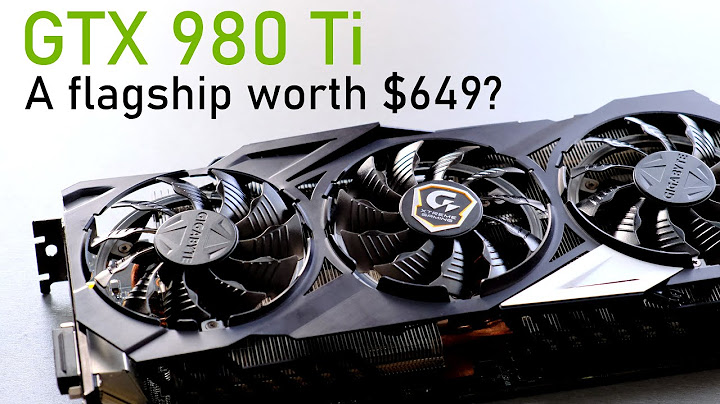 Msi gtx 980 ti armor review năm 2024