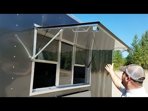 Food Trailer Concession Window Montana Trailer MFG