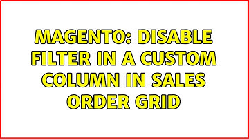 Magento: Disable filter in a custom column in sales order grid