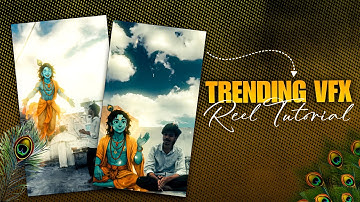 Trending Krishna VFX Reels Editing | Full Editing Breakdown - Capcut Video Editing