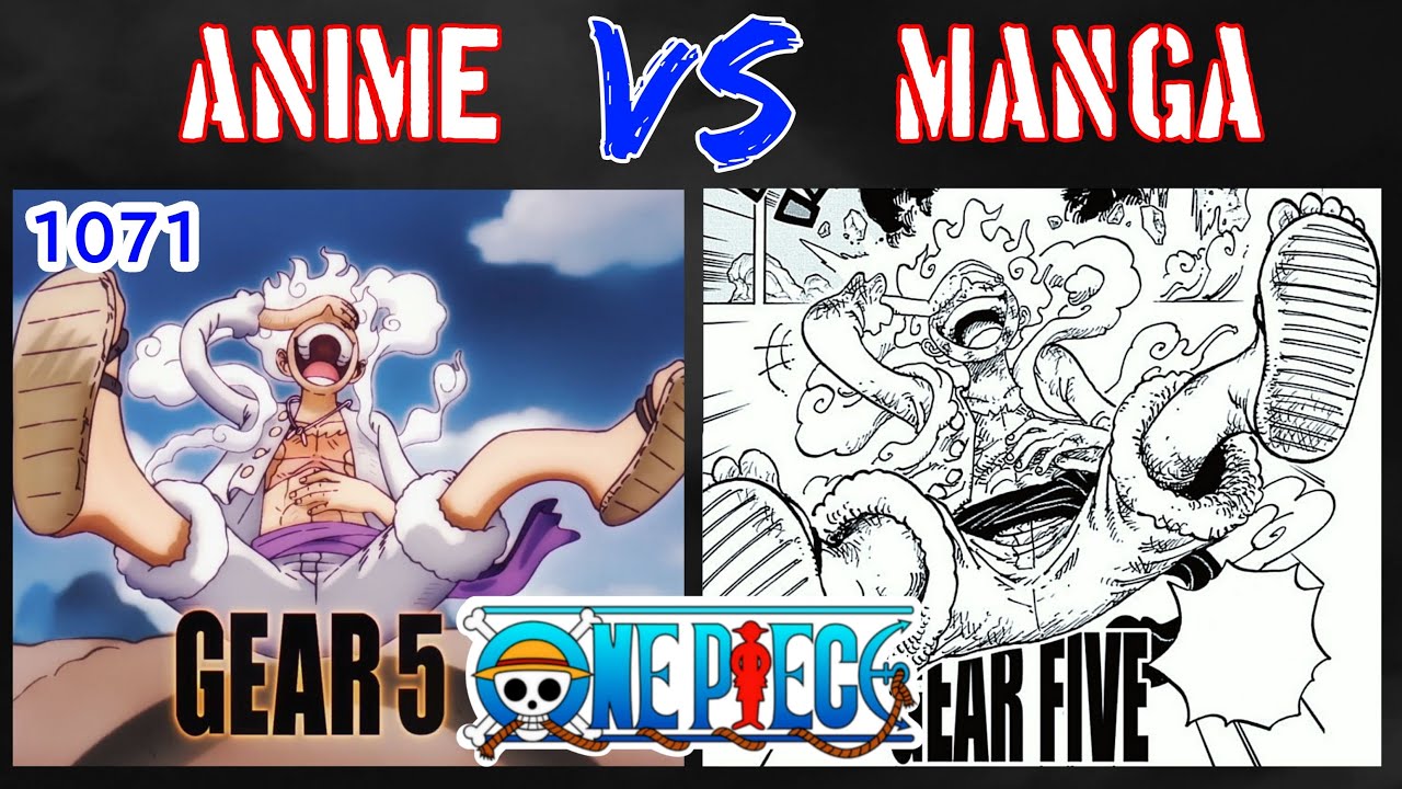 Anime VS Manga  ワンピース - One Piece Episode 1071 