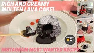 Mini Choco Lava Cake With 3 Ingredients Without Dark Compound, Cocoa Powder | छोटू चॉको लावा केक