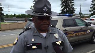 Bucket truck chase ends in arrest