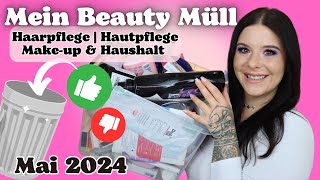 Das habe ich AUFGEBRAUCHT 🗑️♻️ im Mai 2024 | Hautpflege | Haarpflege | Make-up & Haushalt