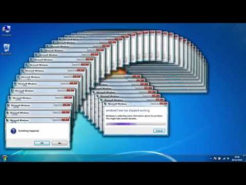 ERROR404 EXE REMAKE OF OMG EXE VIRUS