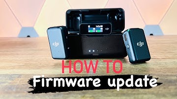 Dji MIC... 5 STEPS to update firmware