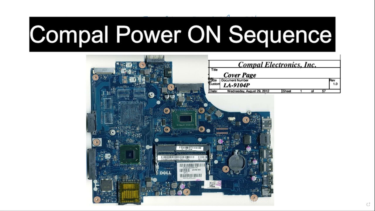 Laptop Power On Sequence  Compal Motherboard (Sinhala)